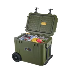 Toby's TR-45 Electric Cooler Portable Refrigerator Freezer Compact Fridge freezer Electric Cooler for Car RV Vehicle Boat Home Use Travel Camping Truck Party Picnic Outdoor (45 Liter)