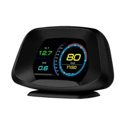 P19 Car HUD Head Up Display OBD2 GPS Additional Meter, Multi-Functional, Car Voltmeter, Water Thermometer, RPM, Boost Meter, OBDII