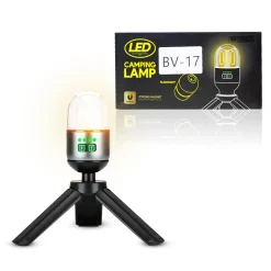 Toby's Portable Camping Tent Lamp Flashlight 400mAh 9 Light Modes for Outdoor Hiking