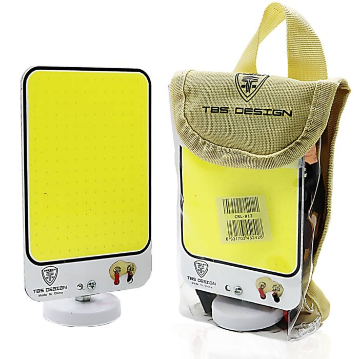 TBS DESIGN New CRL-B12 360? Light Portable Work Light LED Camping Lantern Multicolor with Magnetic Base