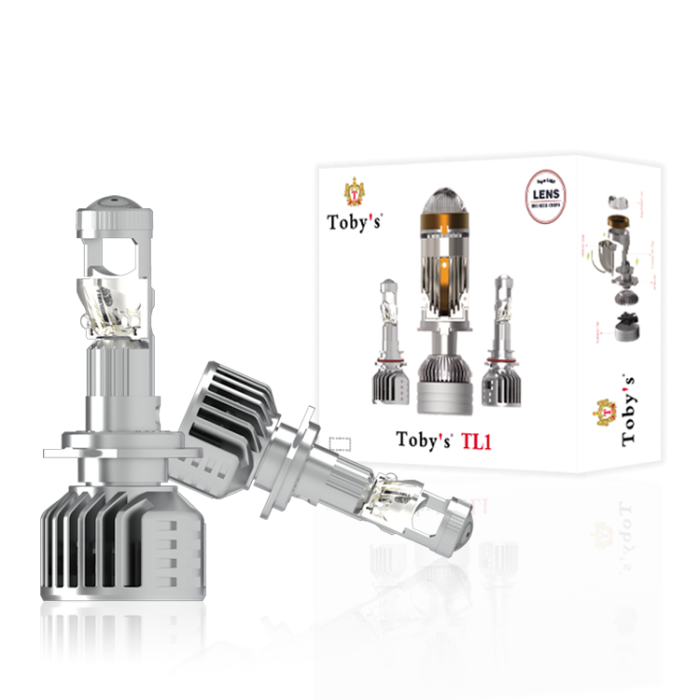 Tobys TL1 H7 Bi-LED Mini Projector Lasor Lens Headlight Bulb