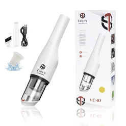 Tobys Wireless VC-03 Large Suction Portable Home Car Dual-Purpose Handheld High Power Desktop Cleaning Vacuum Cleaner