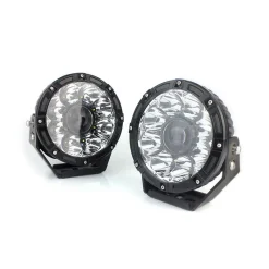 Laser TBS - 2001X 2Pcs Laser Led Off Road Lights 8152LM Round Pod Spot Driving Lights 2-kilometer Wide-view Distance for Jeep, Truck, Pickup