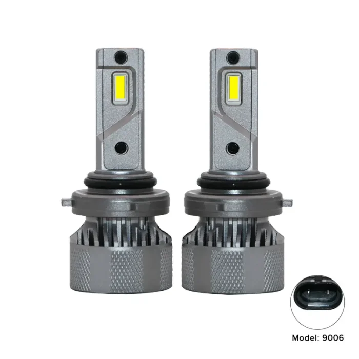 Canbus Ultra White Vision 9006 Car LED Headlight 60W/Bulb Power, 6000Lm Luminous Flux with IP67 Waterproof Resistance