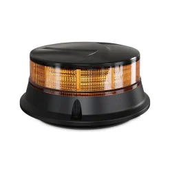 4.2Inches Amber Beacon Light, 19W LED Emergency Strobe Lights for Vehicles, 7 Flashing Modes Safety Warning Lights Magnetic, Polycarbonate Lens Material with IP67 Waterproof Rating