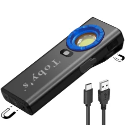 Toby's CPL-T08 1200 Lumens Rechargeable Work Light, Magnetic Work Lights LED Portable EDC Flashlight with Proximity Sensor for Car Repairing/Garage/Emergency/Camping
