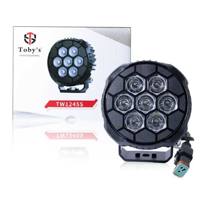 Toby's New Launched 4" 45W LED Work Light Mini Auxiliary Headlight Driving Lamp Diffuser Effects Truck Motorcycle