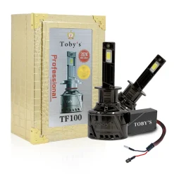 Tobys TF100 2 Pieces Car LED Headlight Original 100W/piece Power 10000/piece Lumens With Color Temperature 6500K