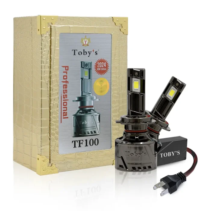 Tobys TF100 H7 2 Pieces Car LED Headlight Original 100W/piece Power 10000/piece Lumens With Color Temperature 6500K