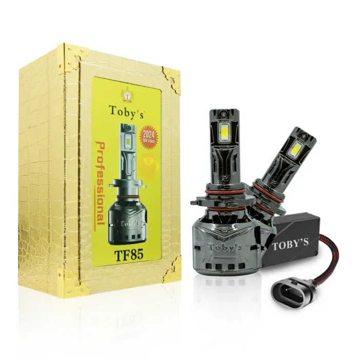 Tobys TF85 9005 2 Pieces Car LED Headlight Original 85W/piece Power 8500/piece Lumens With Color Temperature 6500K