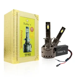 Tobys TF85 2 Pieces Car LED Headlight Original 85W/piece Power 8500/piece Lumens With Color Temperature 6500K