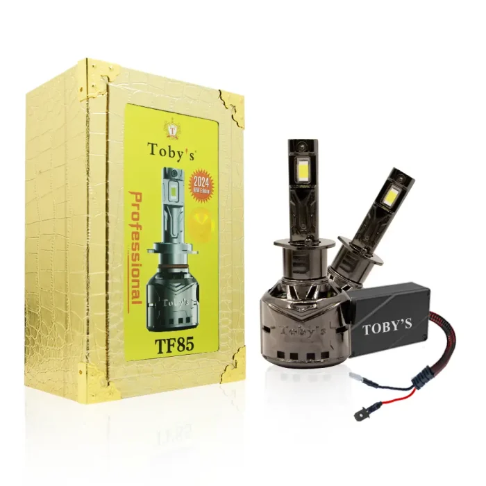 Tobys TF85 2 Pieces Car LED Headlight Original 85W/piece Power 8500/piece Lumens With Color Temperature 6500K