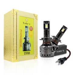 Tobys TF85 H7 2 Pieces Car LED Headlight Original 85W/piece Power 8500/piece Lumens With Color Temperature 6500K