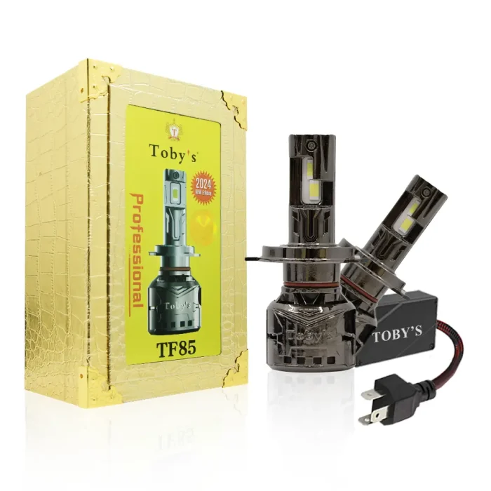 Tobys TF85 H4 2 Pieces Car LED Headlight Original 85W/piece Power 8500/piece Lumens With Color Temperature 6500K