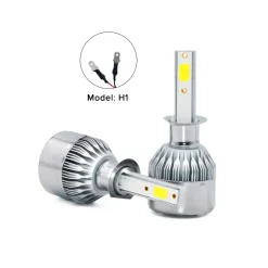 H1 Car LED Headlight 18W/Bulb Xtreme Brighter Whiter