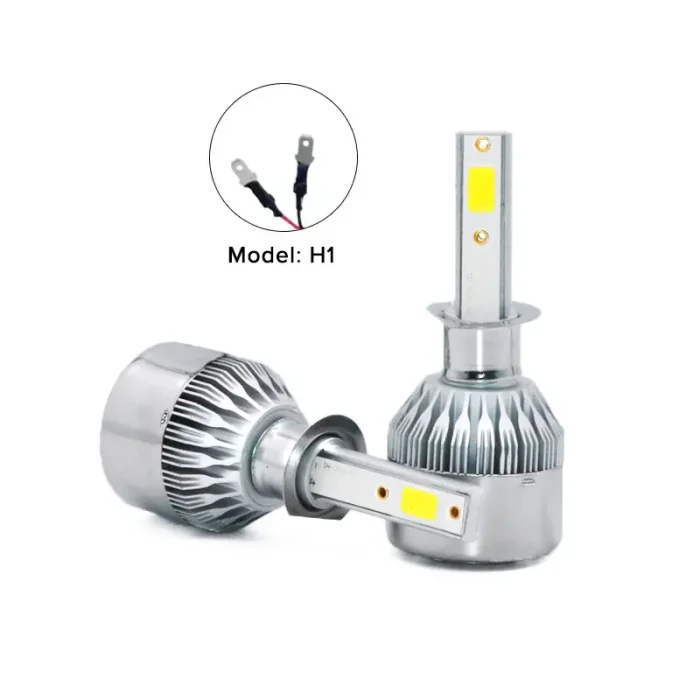 H1 Car LED Headlight 18W/Bulb Xtreme Brighter Whiter