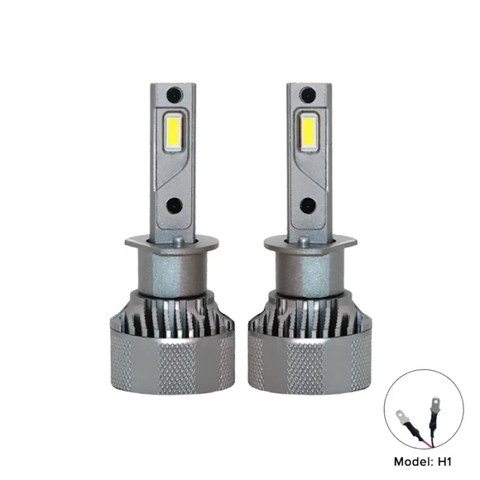60W/Bulb Canbus Ultra White Vision H1 Car LED Headlight, 6000Lm Luminous Flux with IP67 Waterproof Resistance
