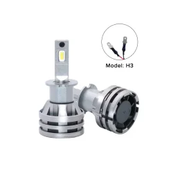 25W H3 Car LED Headlight/Bulb Ultinon Light, ZES Light Source Technology with IP67 Waterproof Rating