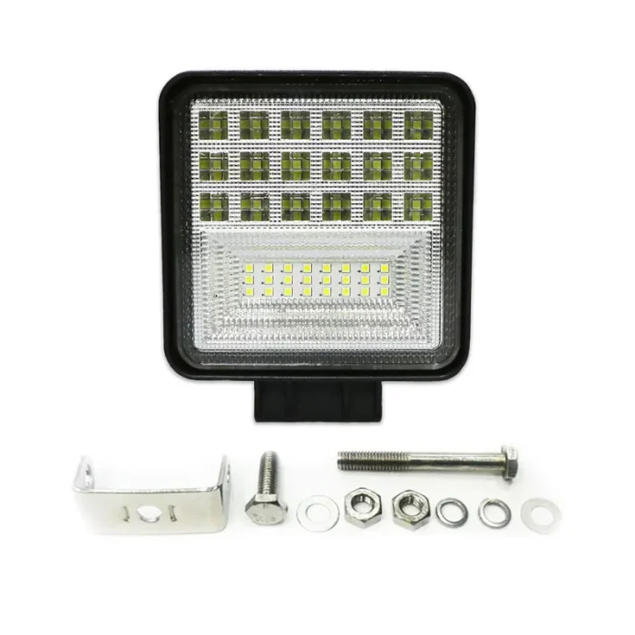 Jeep Wrangler S 57W Work Light, CREE Beam Pattern, 3100Lm Lumens with IP67 Waterproof Rating