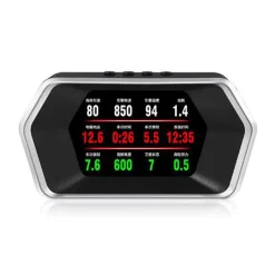 P17 Car HUD Head Up Display Smart Digital Speedometer Multi Interface/Dual System OBD/GPS For One Machine Network Of All Models