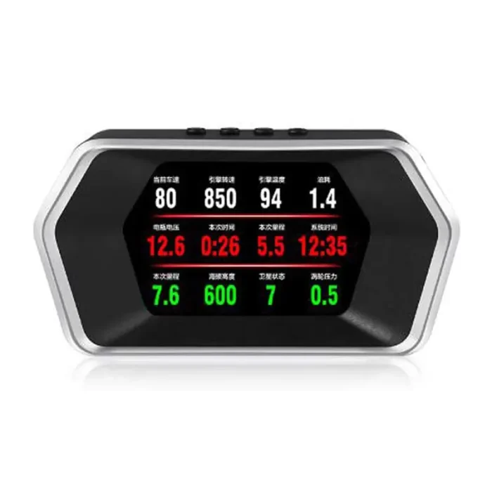 P17 Car HUD Head Up Display Smart Digital Speedometer Multi Interface/Dual System OBD/GPS For One Machine Network Of All Models