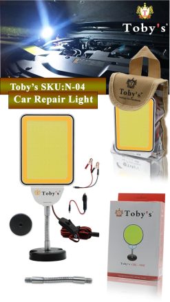 Tobys CRL N4 Multi-Functional Car Repair Light 12V Voltage Operating Light white & yellow