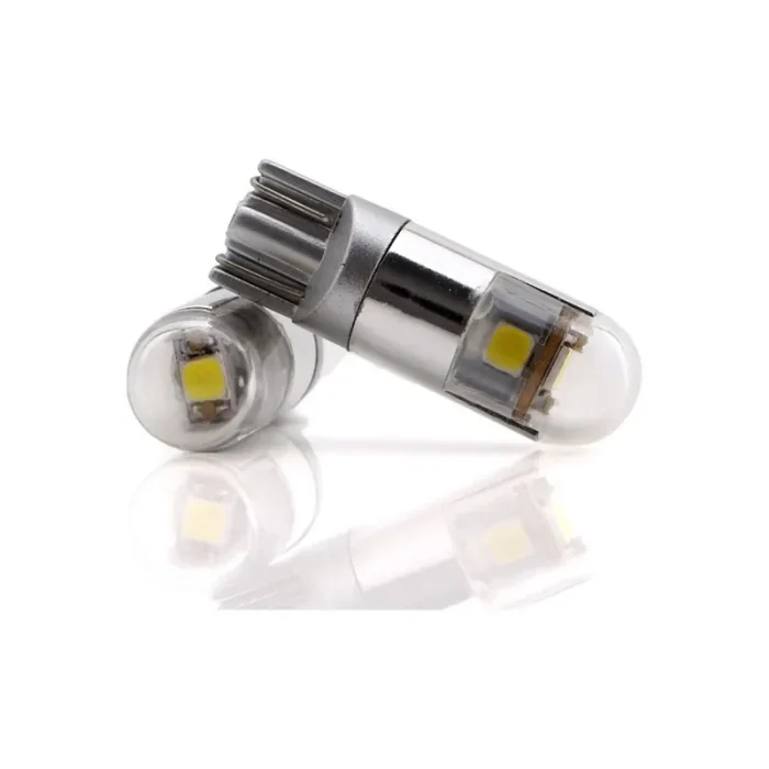 High-Intensity Fast Active T10 3030 3smd DRL Bulbs Auto License Plate, Parking Light, Brake Lights, Reading Lamp, Signal Light, Roof Light W5W