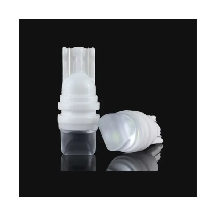 1.5W 2PCS T10 Ceramic Lens, Toby's Car Parking Light, Car LED Bulb, High Bright LED, 600Lm Lumens, White
