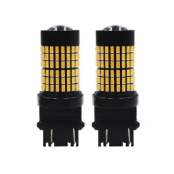 T20 Canbus 7743 144SMD Error Free And No Hyper Flash Car Turn Signal Brake Light