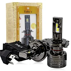 Tobys TF120 H4 2 Pieces Car LED Headlight Original 120W/piece Power 12000/piece Lumens With Color Temperature 6500K