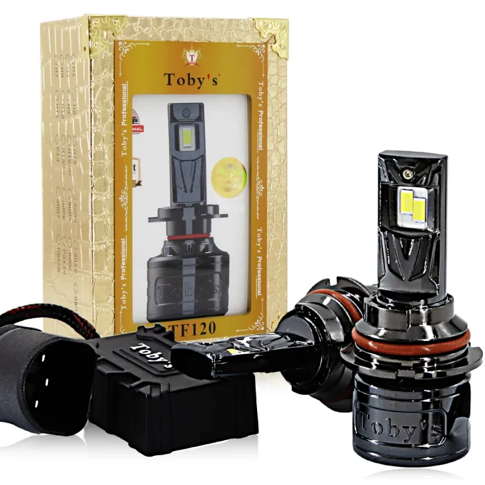 Tobys TF120 9007 2 Pieces Car LED Headlight Original 120W/piece Power 12000/piece Lumens With Color Temperature 6500K