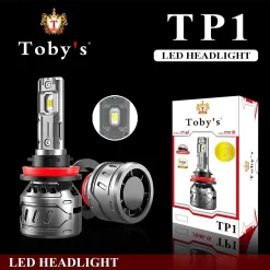 TP1 880 2 Pieces Car LED Headlight Bulbs Original 60W Power 6000 Lumens With Color Temperature 6500K