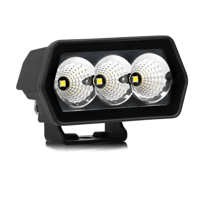 Toby's New 12V Auto Work Light Led Waterproof,4.5in 15W 3LED 5700K White Work Light IP68 Ultra Slim Lamp Bar Stripe for Offroad Ships