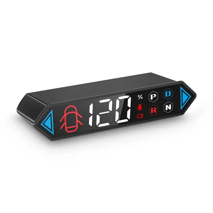 Tesla Heads up Display Mini Digital Speedometer with LCD, Displays Speed, Gear, Electricity, etc.