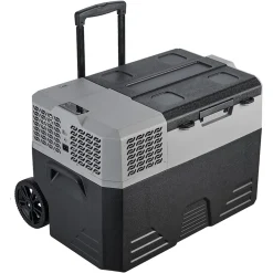 Toby's Electric Cooler Portable Refrigerator Freezer Compact Fridge freezer Electric Cooler for Car RV Vehicle Boat Home Use Travel Camping Truck Party Picnic Outdoor (52 Liter)