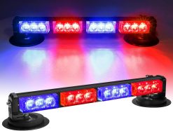 TC 40W Red & Blue Flasher