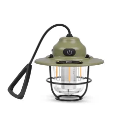 Toby’s CPL-T37 PRO Rechargeable Camping Lantern Waterproof Retro LED Camping Light with 5 Modes, 1200mAh Battery & USB Type-C Charging