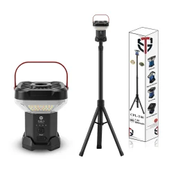 Toby’s CPL-T46 Rechargeable LED Camping Lantern 8000mAh with Adjustable Tripod Stand & Magnetic Base Outdoor Light